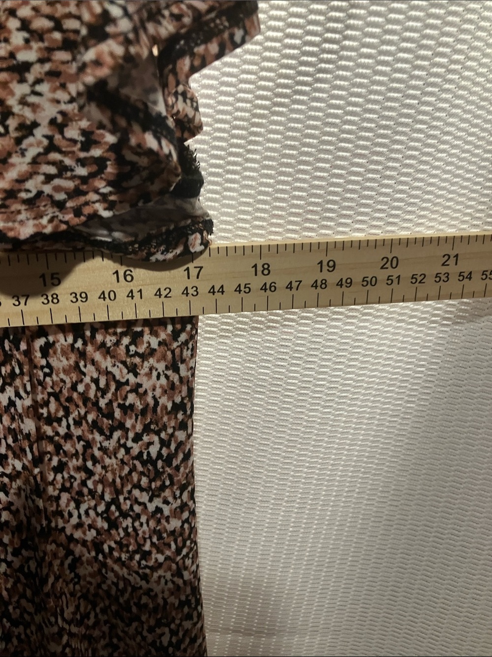 Ava & Grace Brown Speckled Short-Sleeve Blouse - Picture 3 of 7